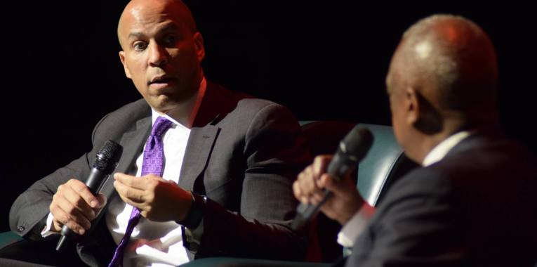 Senator Cory Booker and Wade Henderson