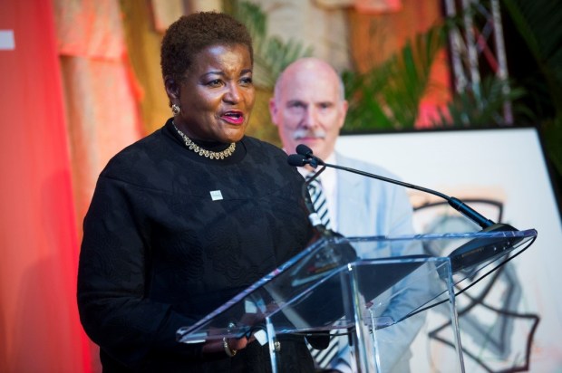 Beverly Perry on stage